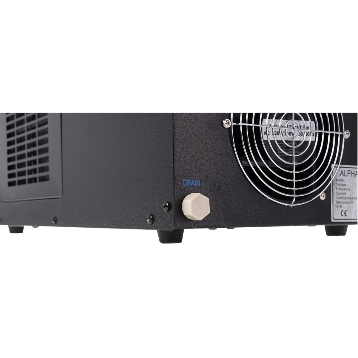 Alphacool eiszeit 2000 chiller waterkoeling (zwart)