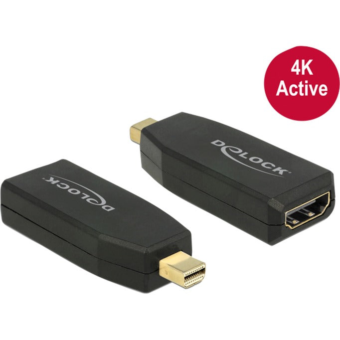 Delock mini-displayport naar hdmi 4k adapter (zwart)
