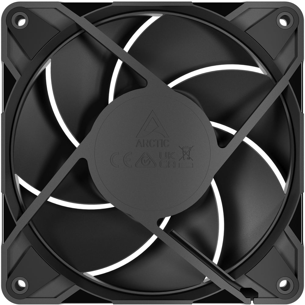Arctic p12 pro case fan (zwart, 120 x 120 x 25 mm, pwm)
