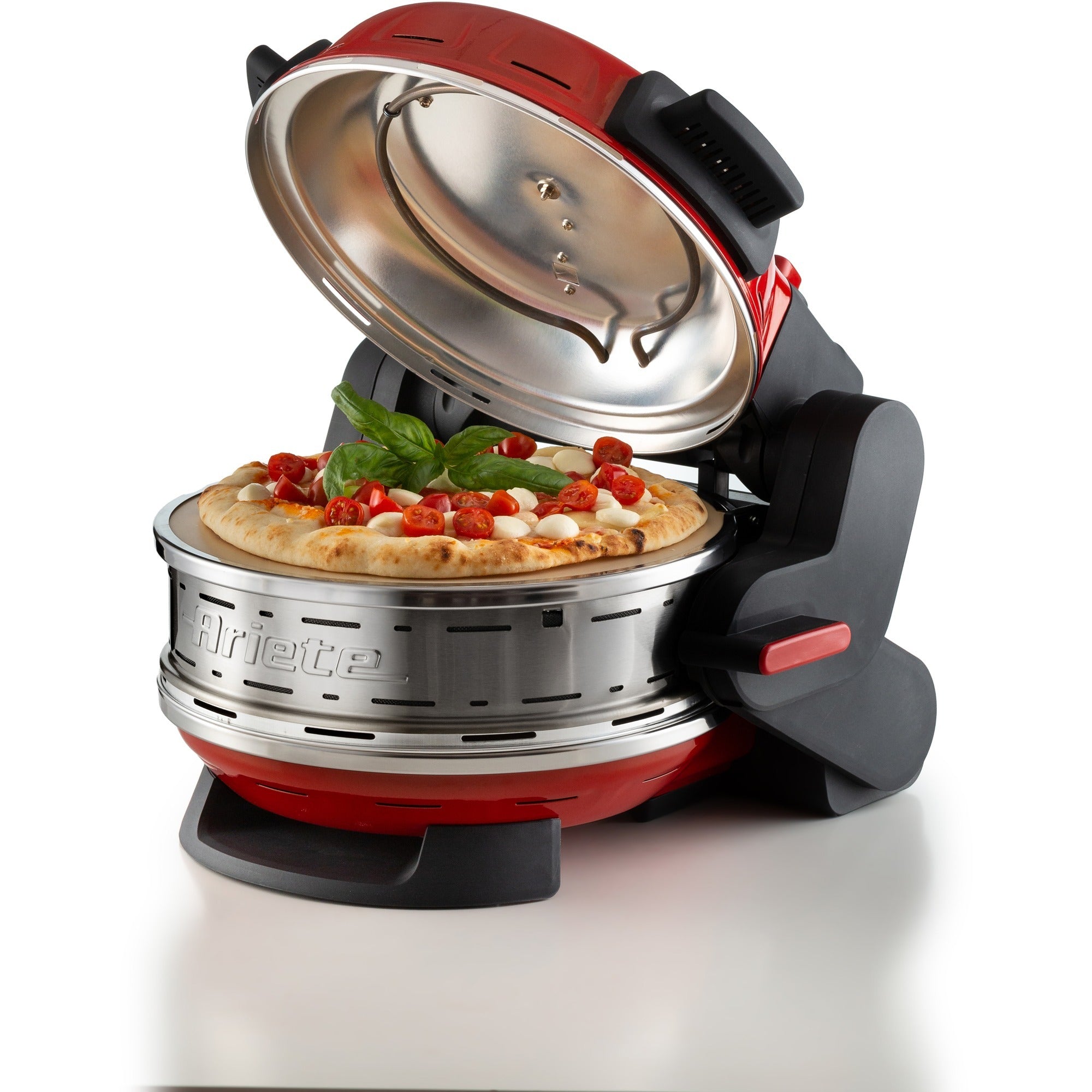 Ariete dubbele pizzaoven 0927 00 (rood)