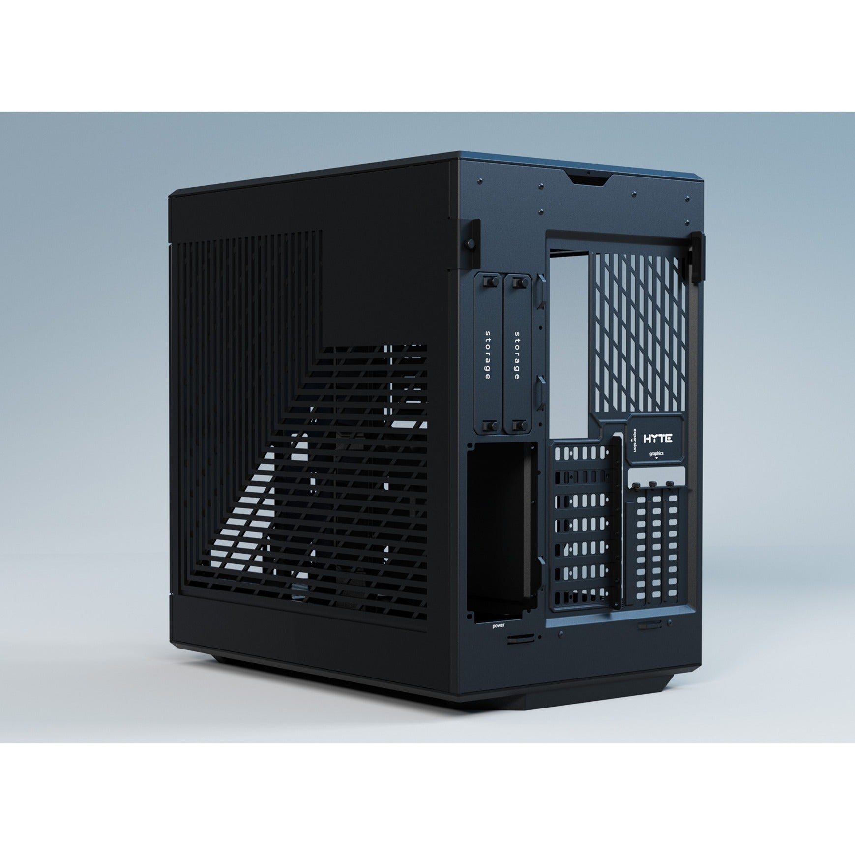 Hyte y60 midi tower behuizing (zwart | 3x usb-a | tempered glass)