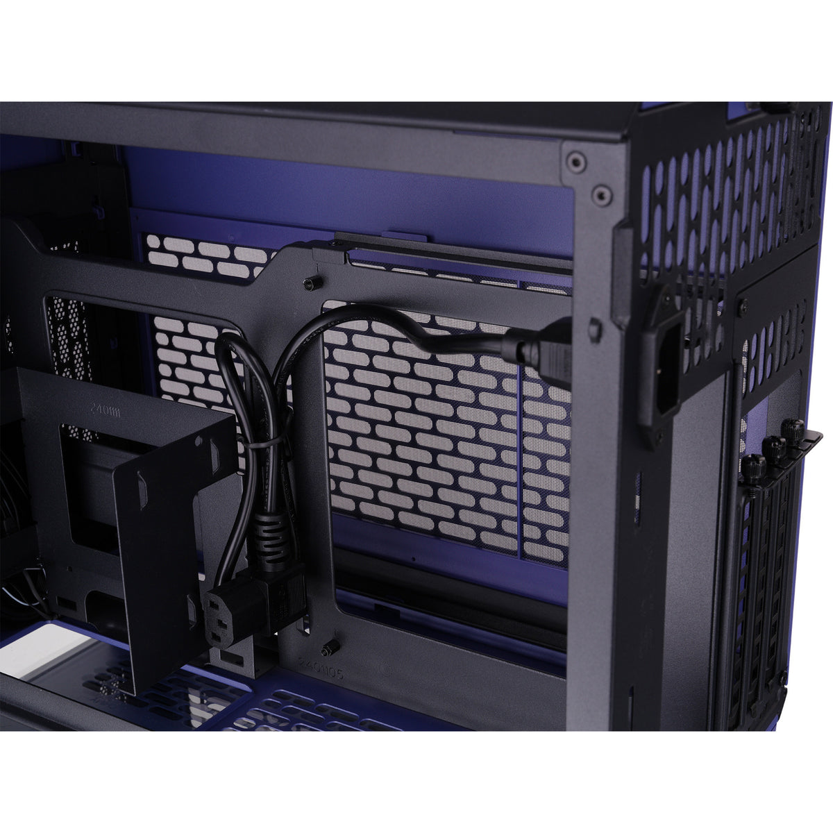 Thermaltake tr100 future dusk mini tower behuizing (paars | 2x usb-a | 1x usb-c)