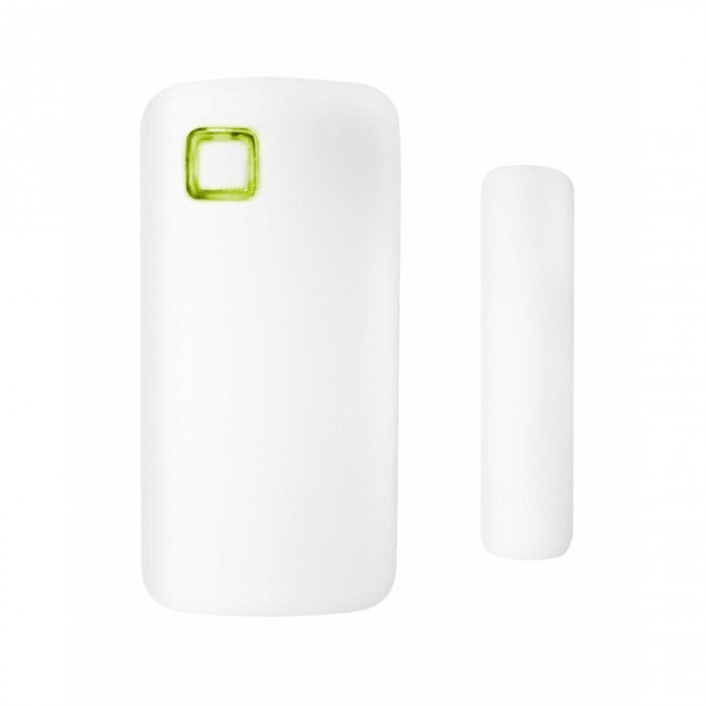 Click-on-click-off smart wireless contact sensor (white)