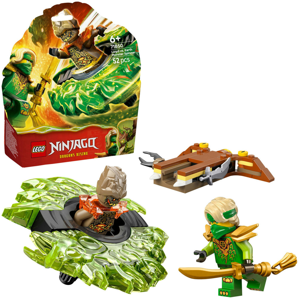 Lego ninjago 71850 lloyd vs. elementaire monsterspinner