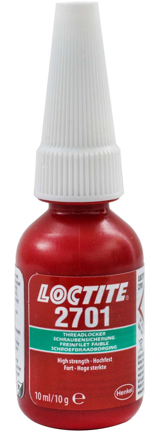Loctite 2701 high strength threadlocking adhesive 10ml