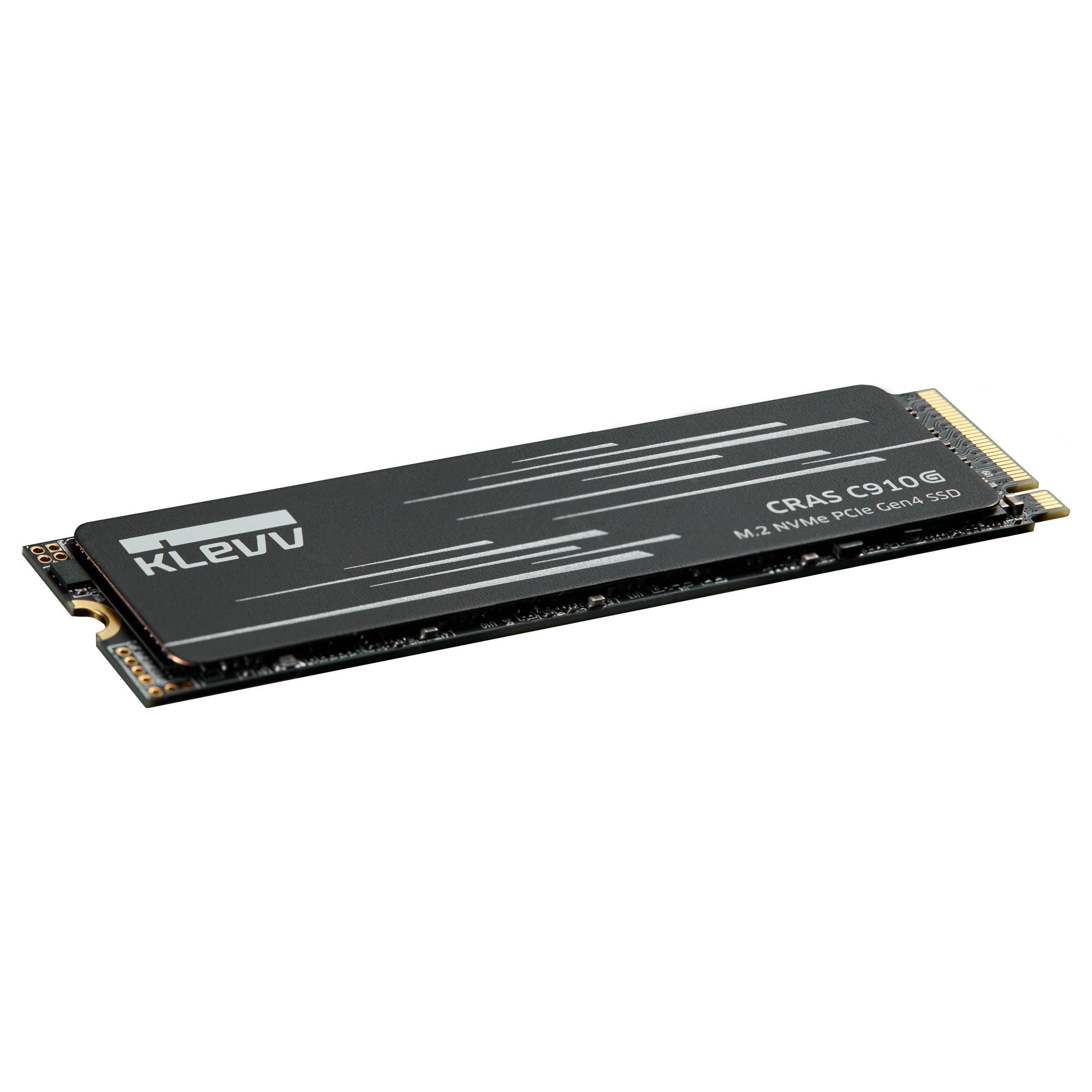 Klevv cras c910g 2 tb ssd (zwart, k02tbm2sp0-10g, pcie gen 4.0 x4, nvme 2.0)