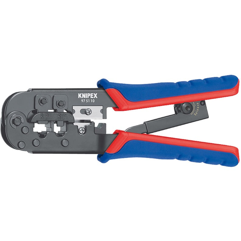 Knipex 975110 krimptang voor westernstekkers - 190mm