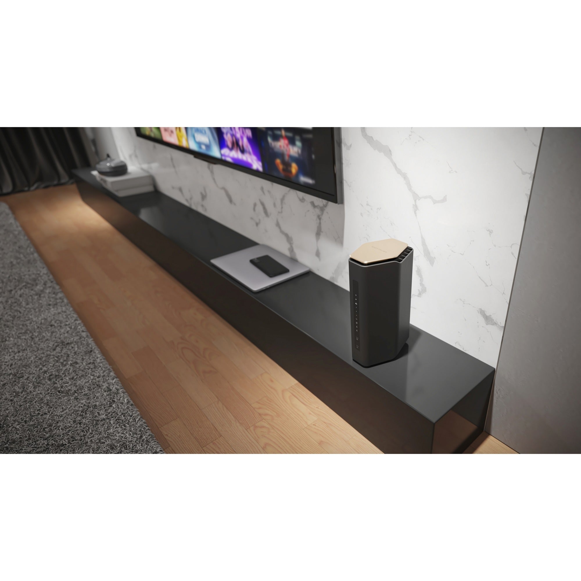 Netgear nighthawk wifi 7 router rs600 (zwart)