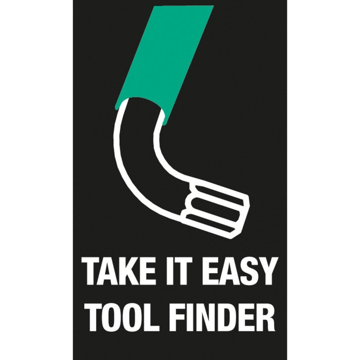 Wera inbussleutelset torx 967 9 tx bo multicolour 1 sb (9-delig, torx t8 tot t40)