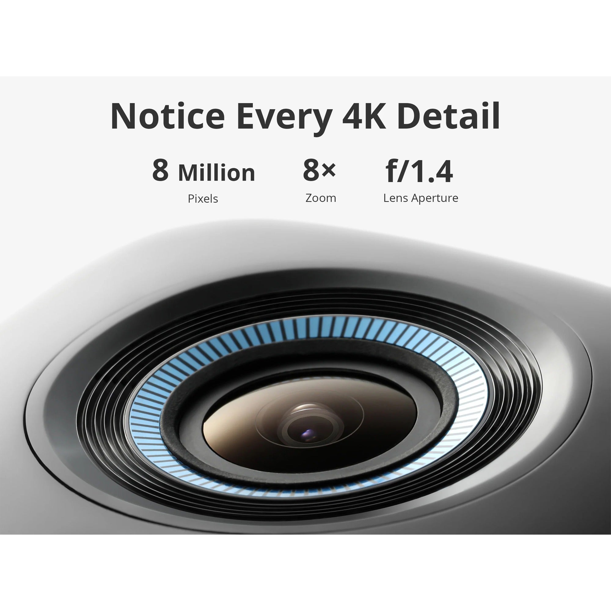 Eufy eufycam s330 (eufycam 3) add-on camera (wit, geïntegreerd zonnepaneel)