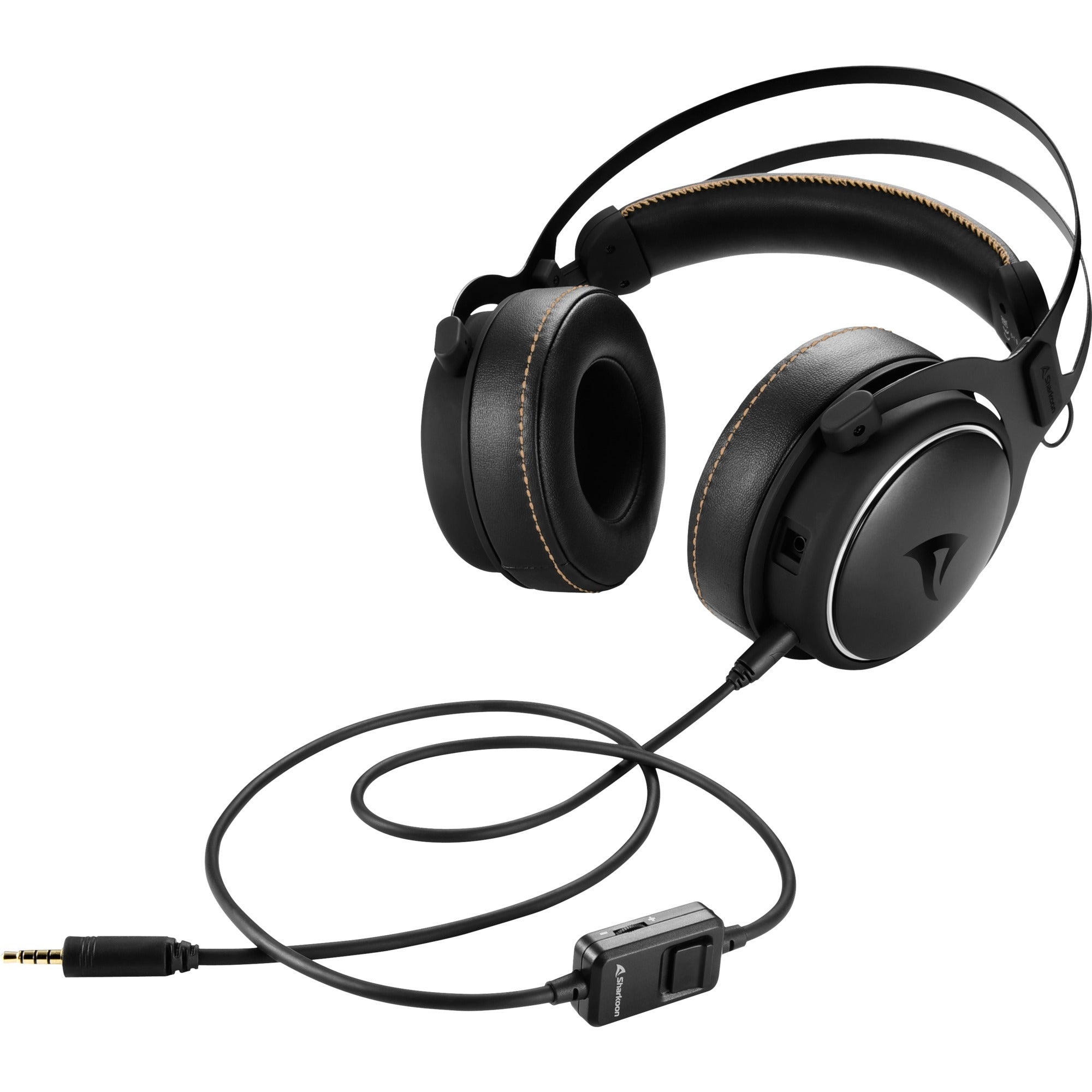 Sharkoon skiller sgh50 over-ear gaming headset (zwart, pc, playstation 4, playstation 5, xbox series s|x)