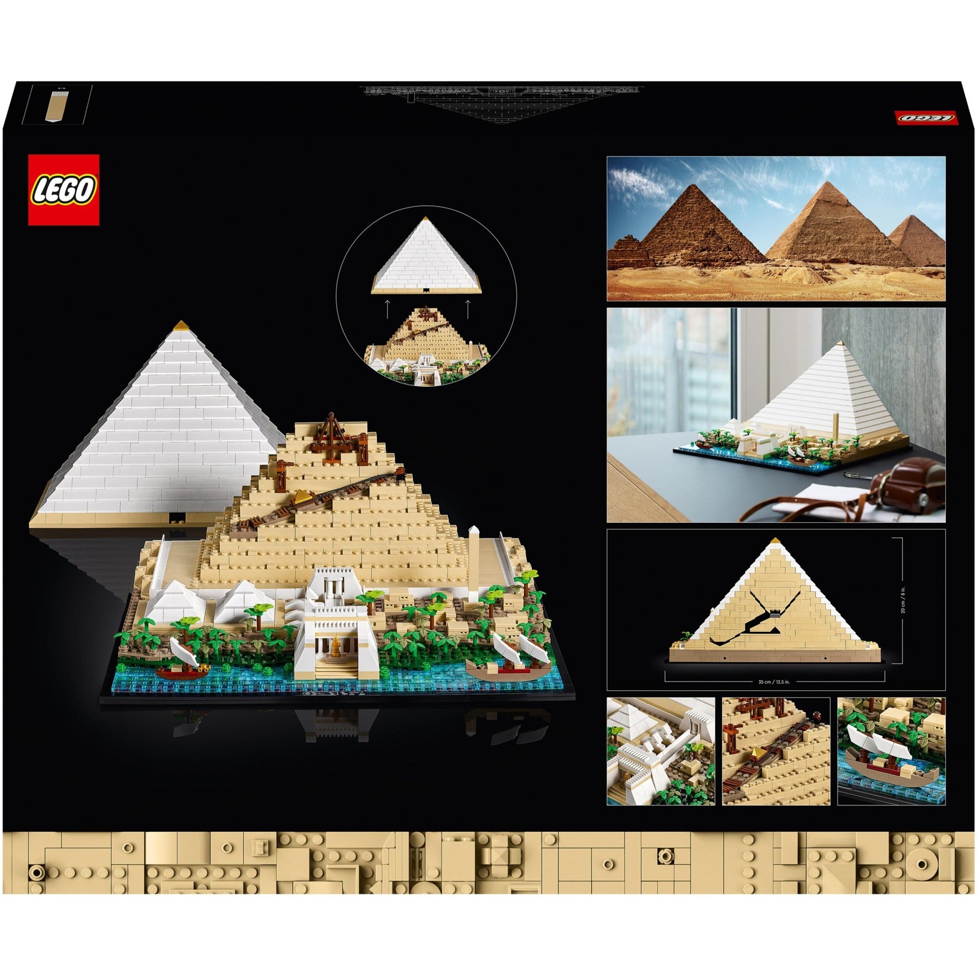 Lego architecture - grote piramide van gizeh constructiespeelgoed (21058)