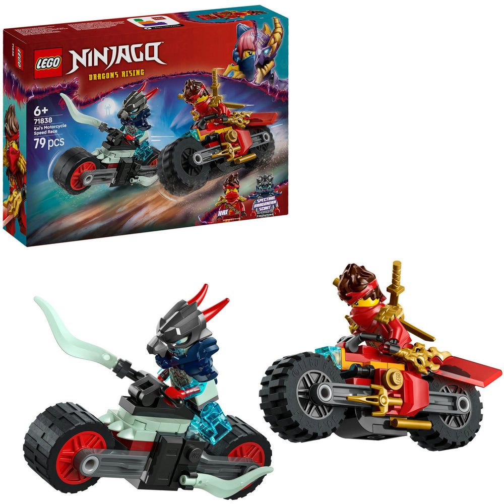 Lego 71838 Ninjago Kai's motorrace