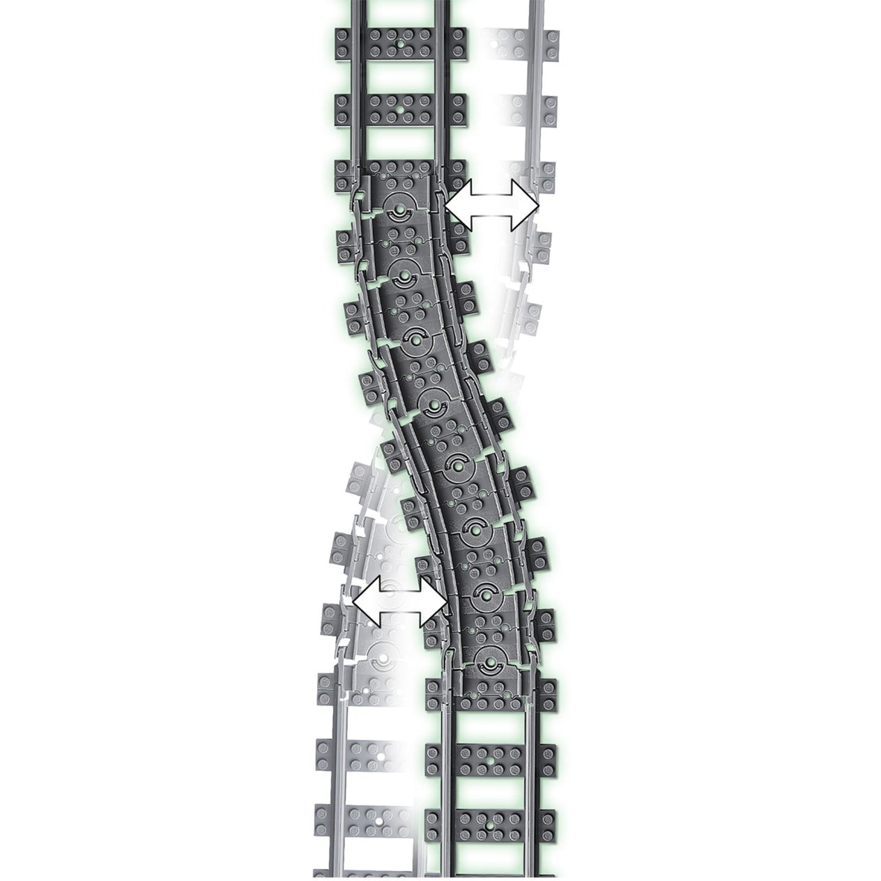 Lego city - treinrails constructiespeelgoed (60205)