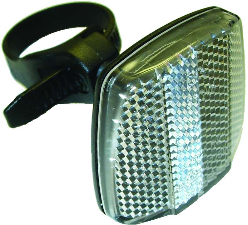 Voorreflector Met Schroefbeugel Wit