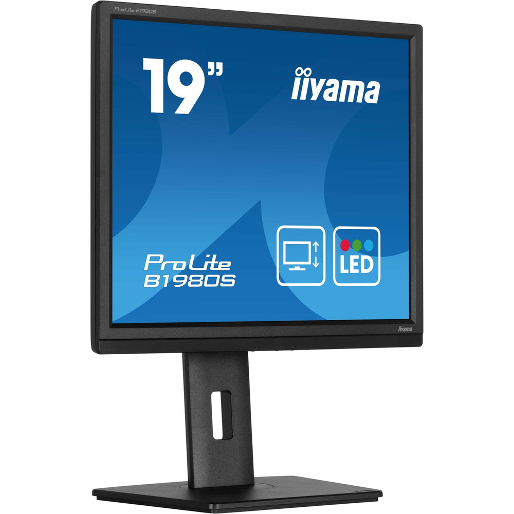 Iiyama prolite b1980s-b1 19 monitor (zwart, hdmi, displayport)