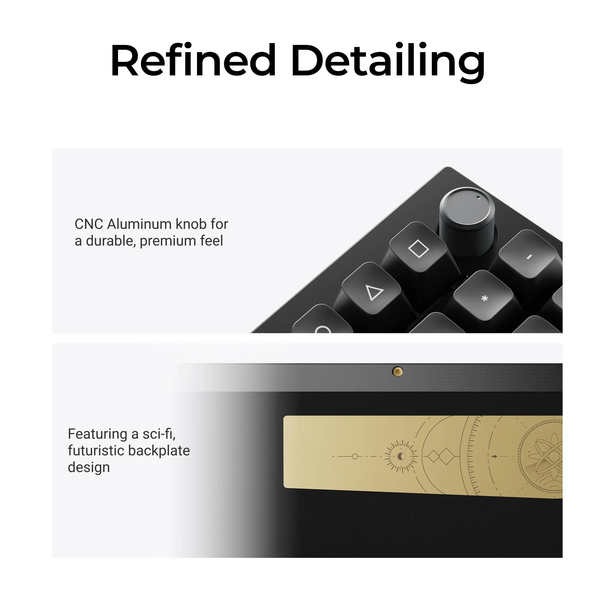 Keychron q5 ultra-m3 8k wireless custom mechanical keyboard (wit, us lay-out (qwerty), silk pom brown, 96%, rgb, hot swap, 8k, 2.4 ghz | bluetooth 5.2 | usb-c)