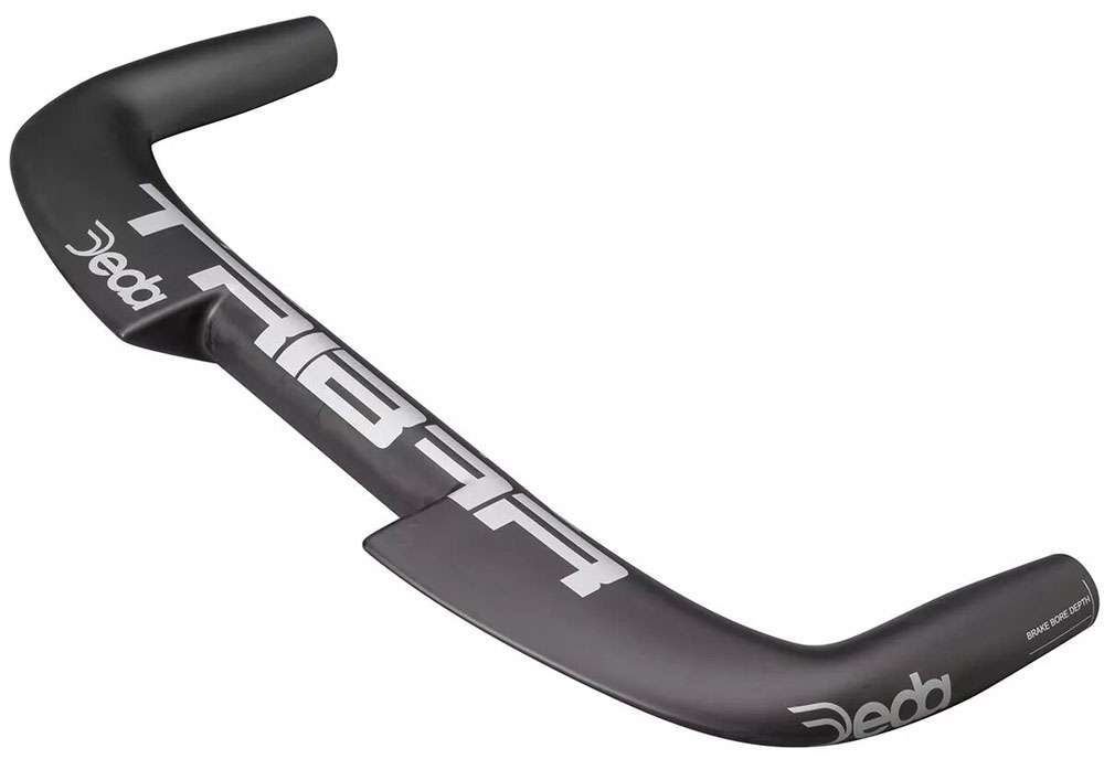 Deda St.bocht Tribar carbon buitenmaats 42cm zwart 31.7mm