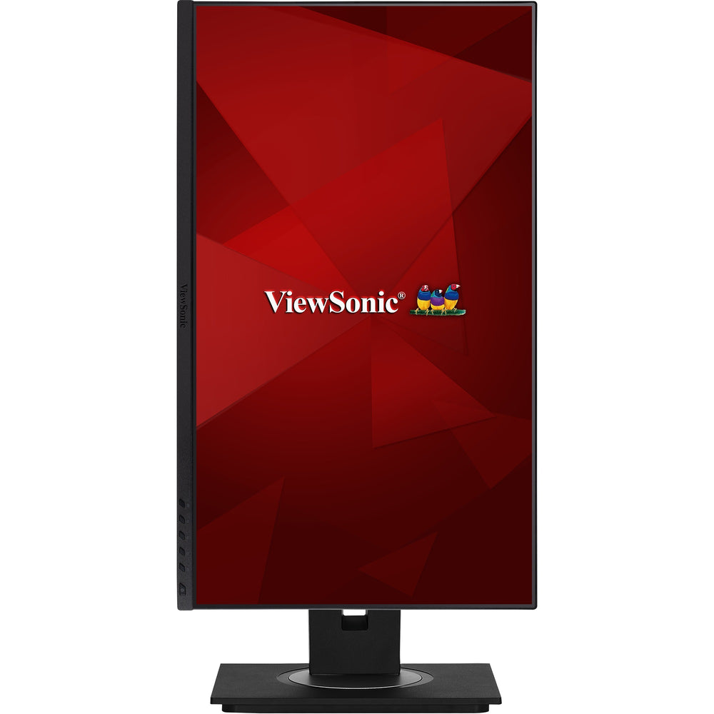 Viewsonic vg2448a-2 24 monitor (zwart (mat) zilver, 1x hdmi, 1x displayport, usb-c, usb-a, sound, 100hz)