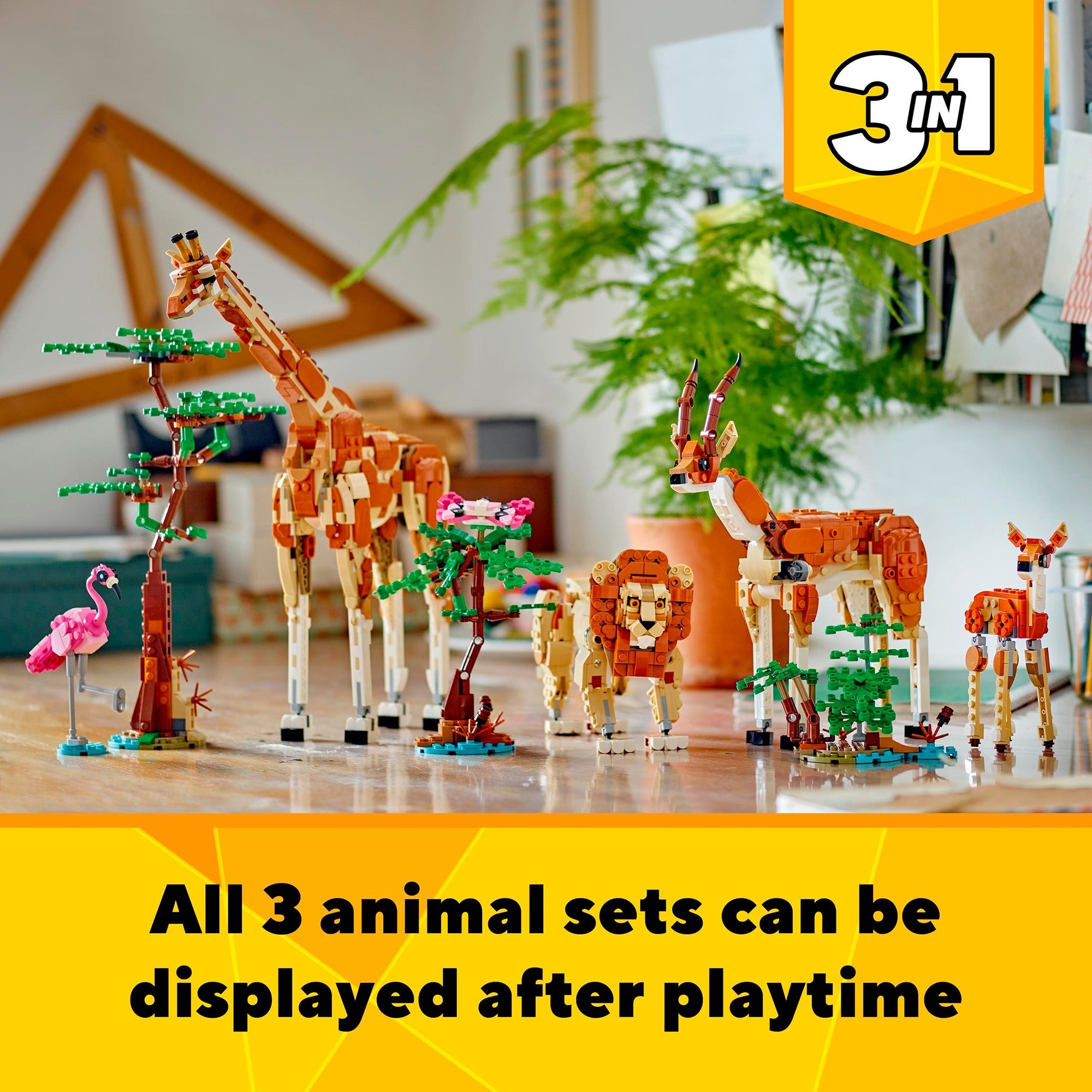 Lego creator 3in1 safaridieren - 31150