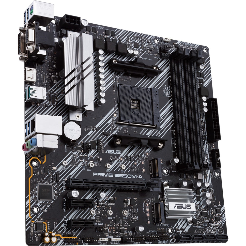 Asus prime b550m-a socket am4 moederbord (raid, gb-lan, sound, µatx)