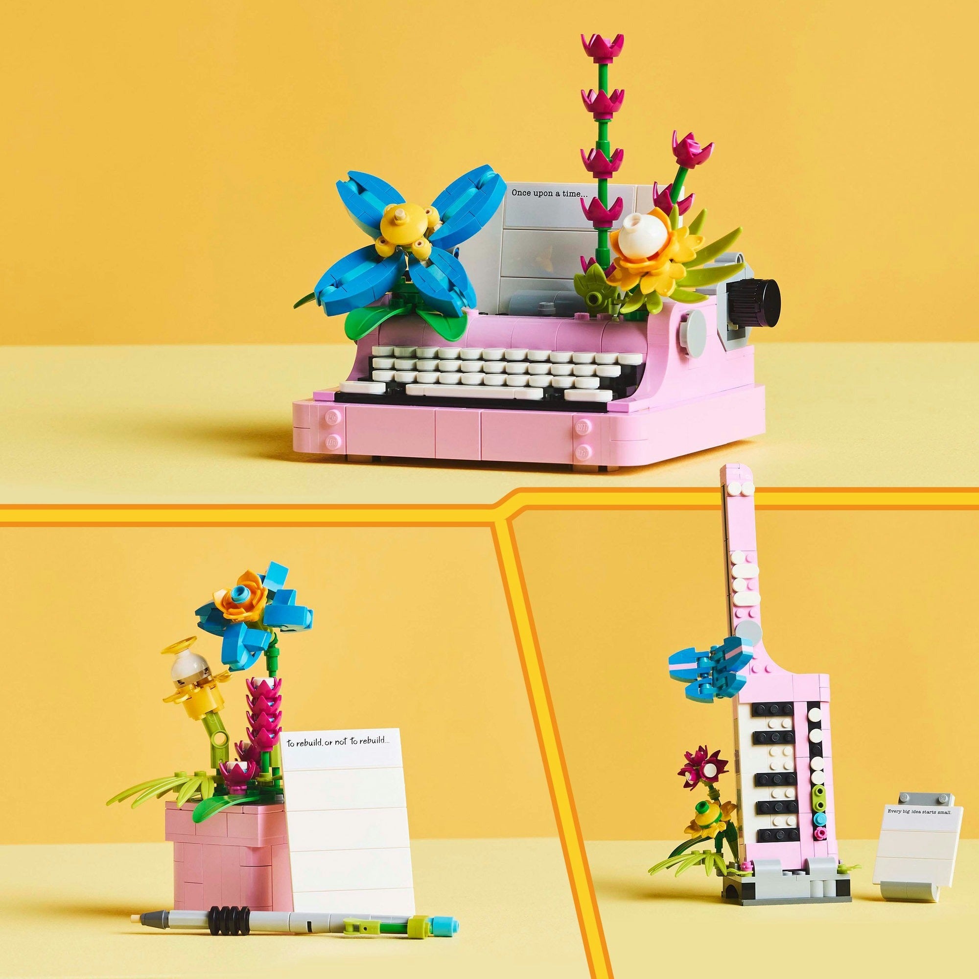 Lego creator 3in1 typemachine met bloemen - 31169