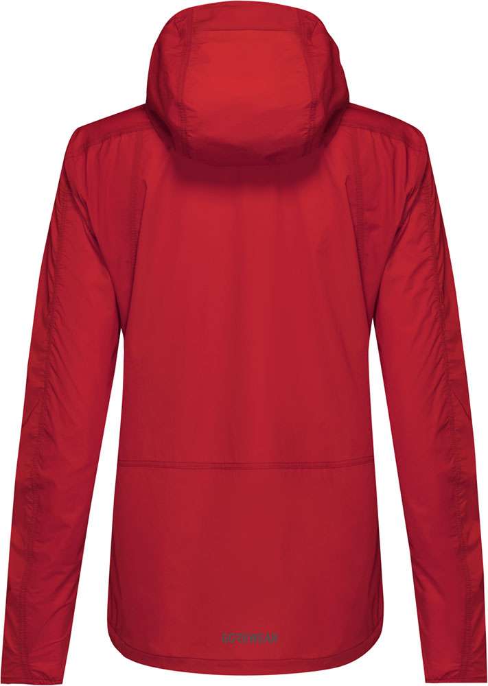 Gorewear fernflow hooded windbreaker - women's windbreaker