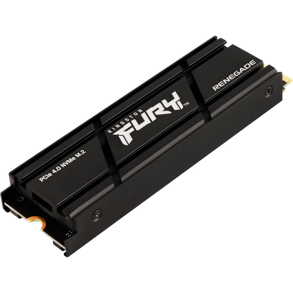 Kingston fury renegade met heatsink 2 tb ssd (zwart, sfyrdk 2000g, pcie 4.0 nvme, m.2 2280)