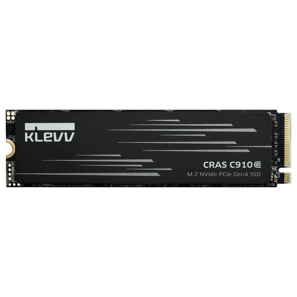 Klevv cras c910g 2 tb ssd (zwart, k02tbm2sp0-10g, pcie gen 4.0 x4, nvme 2.0)