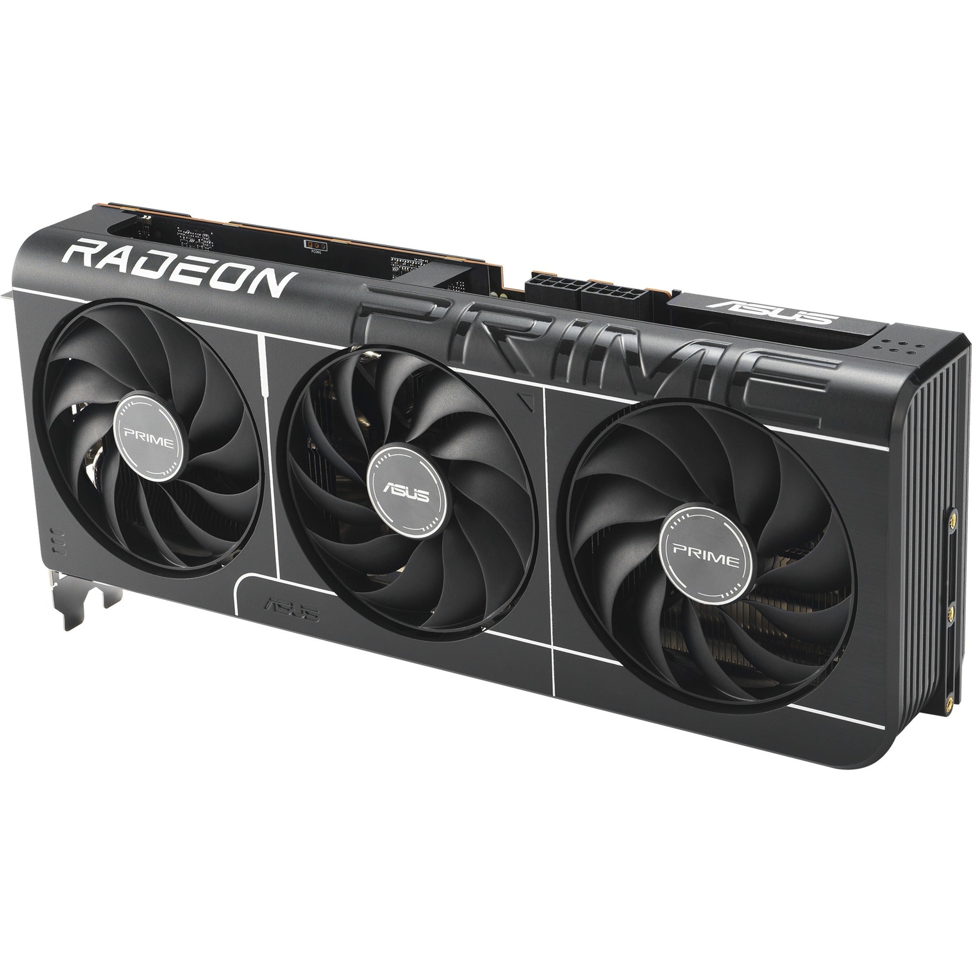 Asus prime radeon rx 9070 oc grafische kaart (grijs, 3x displayport, 1x hdmi, rdna4)