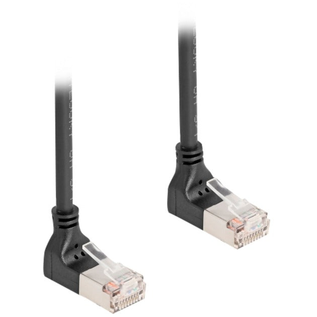 DeLOCK DeLOCK RJ45 Netwerkkabel Cat.6A S FTP Slim 90° omhoog
