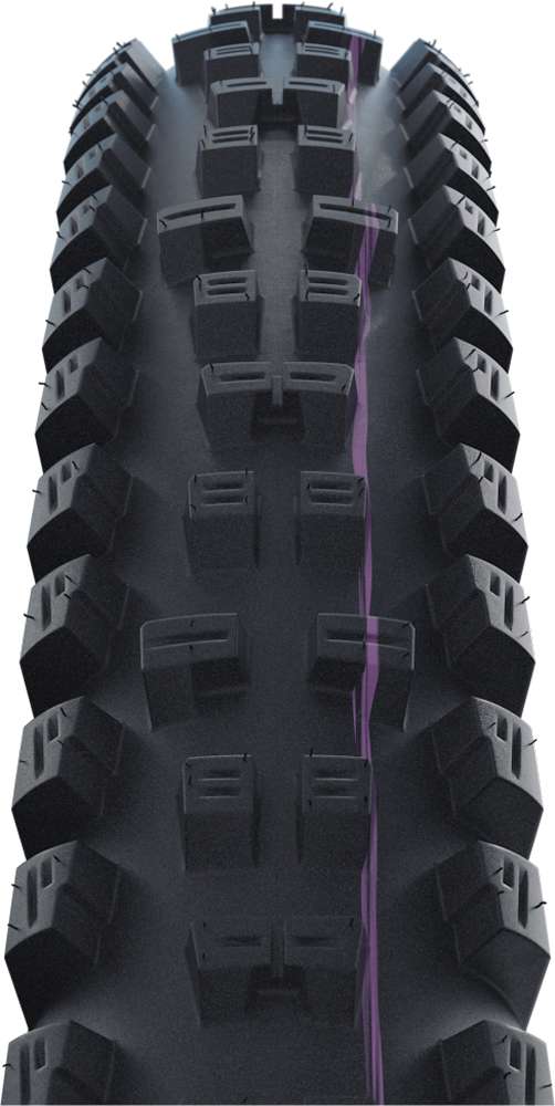 Schwalbe tacky chan evo super ground 29x2.40 addix ultra soft e-50 folding tire