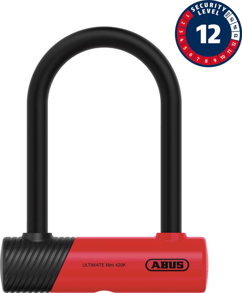 Abus beugelslot ultieme 420k 150hb140 ush rood