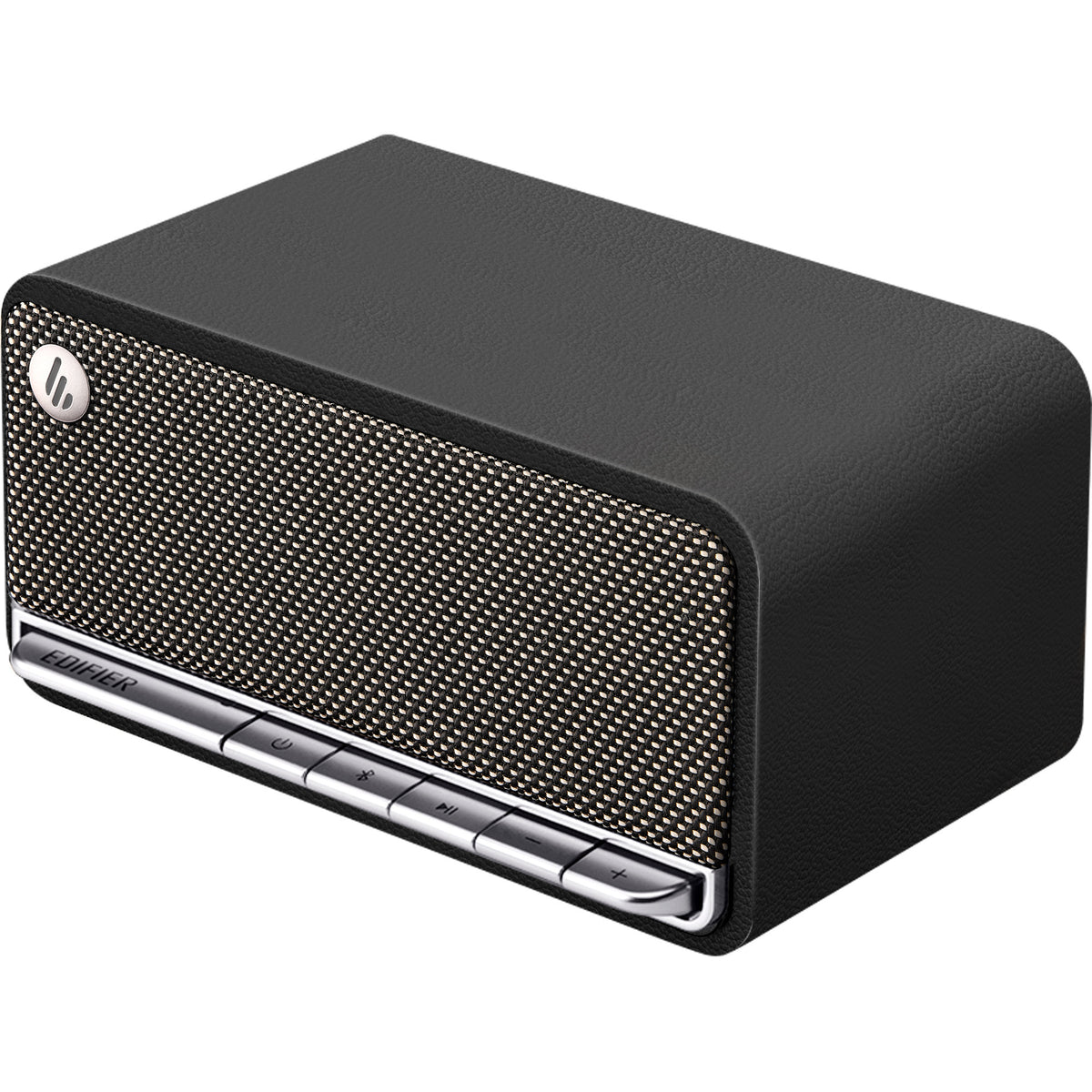 Edifier mp230 retro bluetooth speaker luidspreker (zwart, bluetooth, microsd, aux, usb-c)
