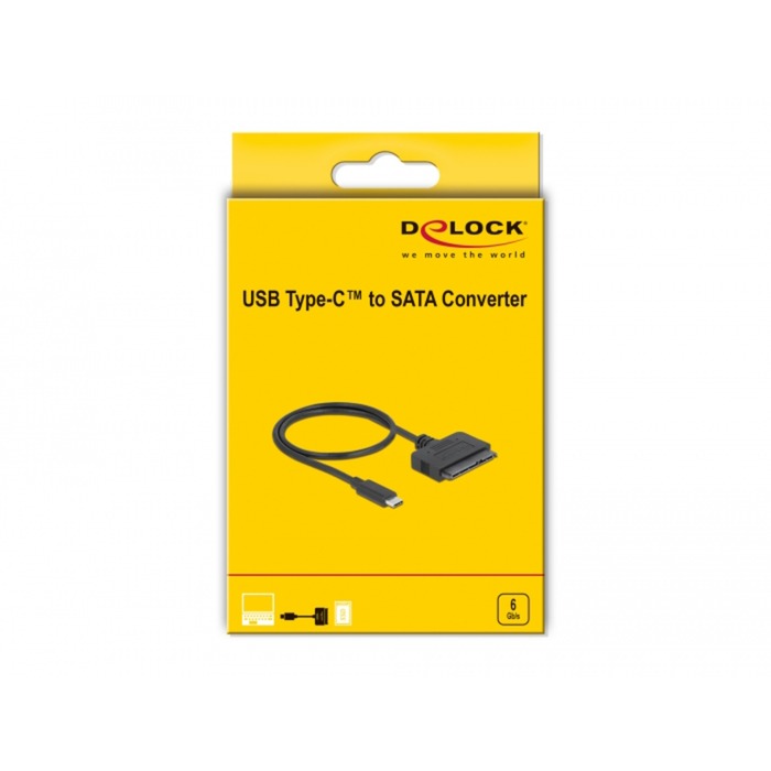 DeLOCK DeLOCK USB Type-C Converter naar 22 pin SATA 6 Gb s