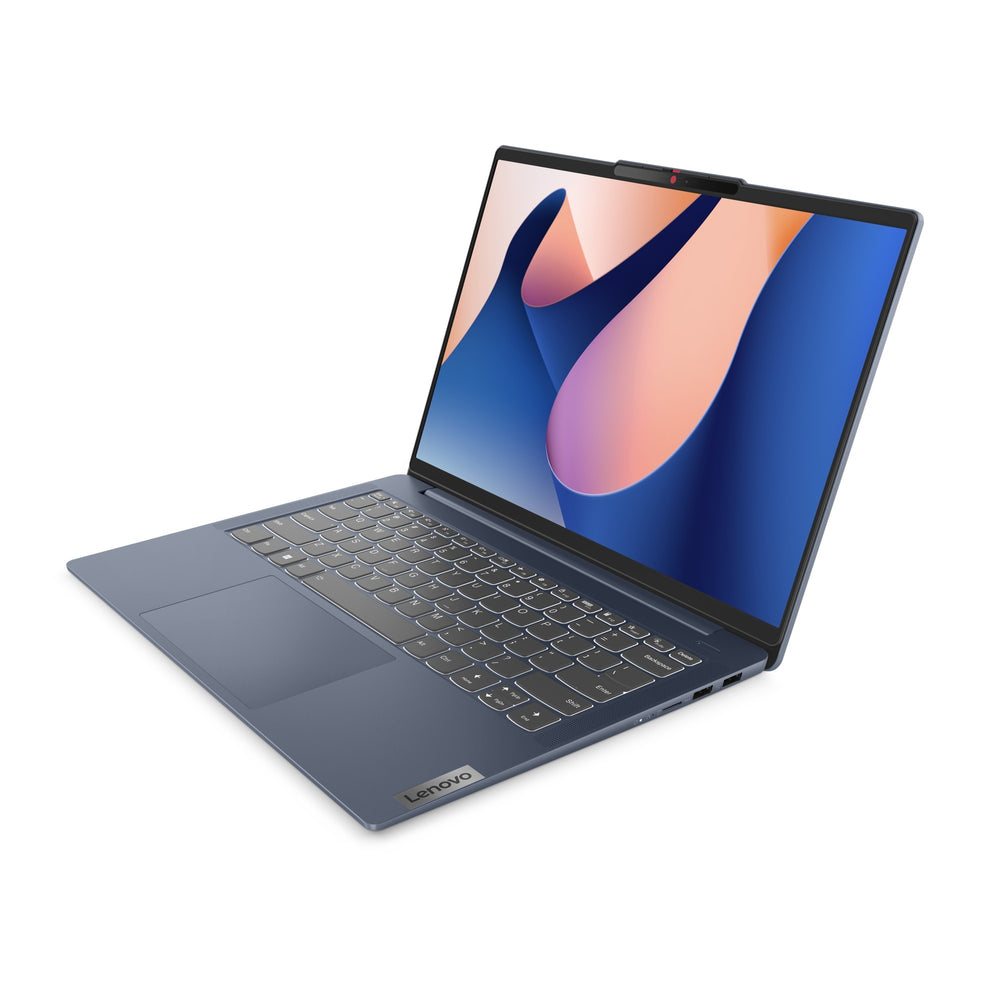 Lenovo ideapad slim 5 14iah8 (83bf004xmh) 14 laptop (blauw | core i5-12450h | uhd graphics | 16 gb | 512 gb ssd)