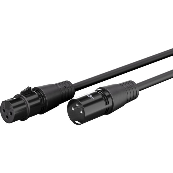 Goobay xlr-aansluitkabel (zwart, 10 meter)