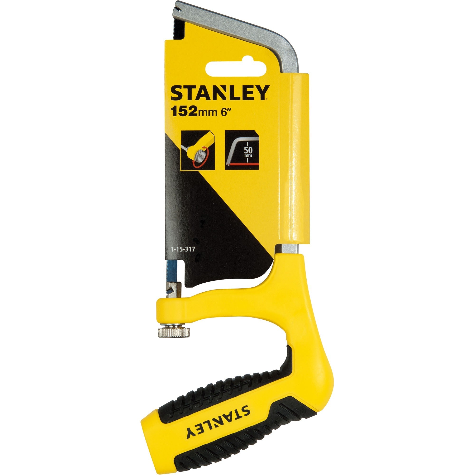 Stanley mini metaalzaag met kunststof pistoolgreep alleszaag (150mm)