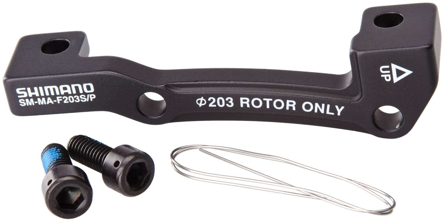 Shimano sm-ma-f203s p adapter for front 203mm rotor