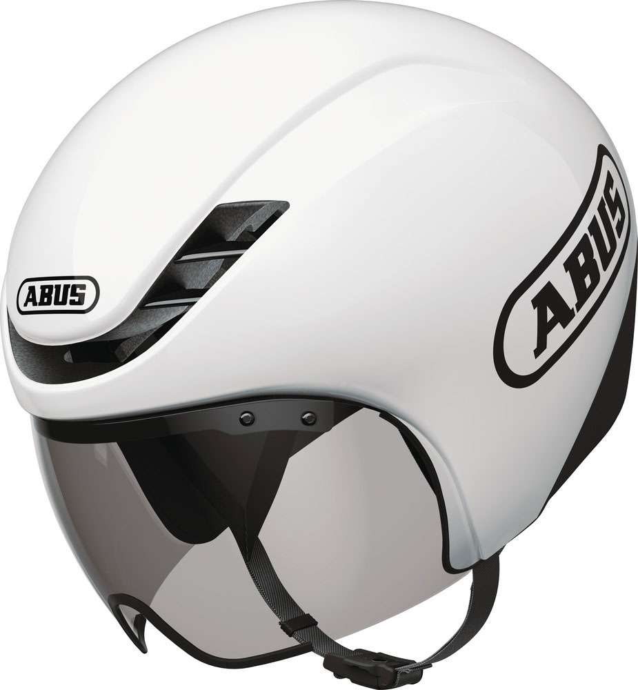 Abus helm gamechanger tt 1.1 glanzend wit m 54-58cm