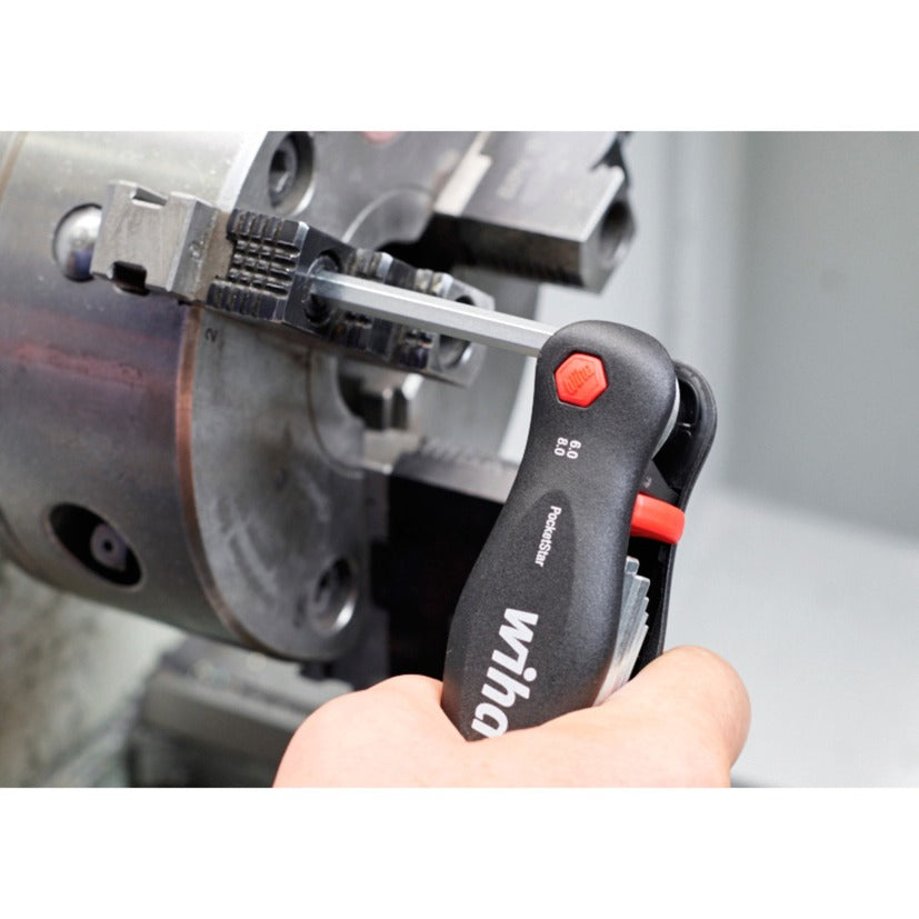 Wiha multitool pocketstar (zwart, 7-delig)