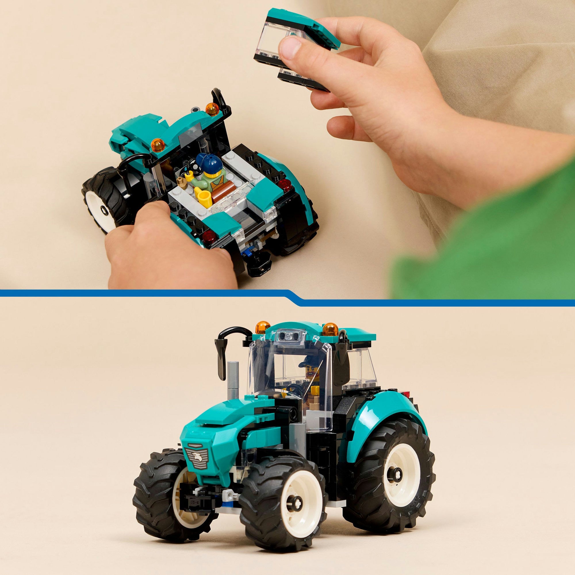 Lego - city great vehicles - tractor 60498