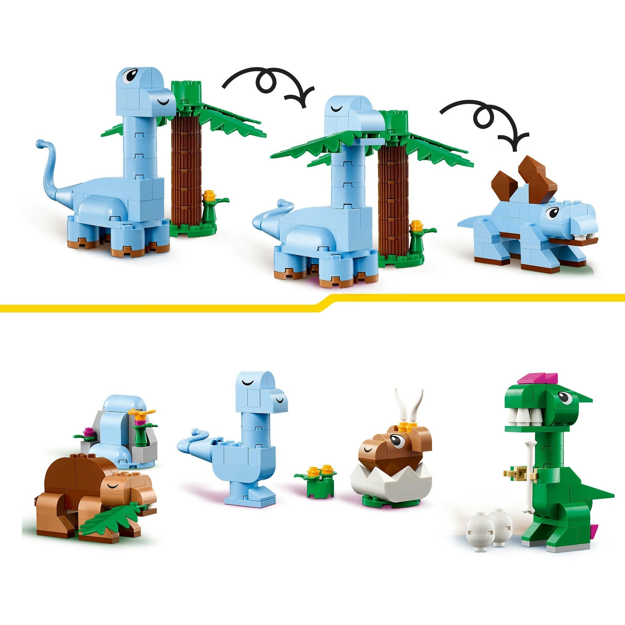 Lego classic 11041 creatieve dinosaurussen