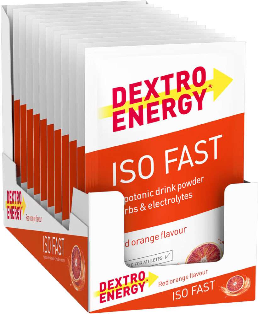 Dextro energy iso fast drink box of 12