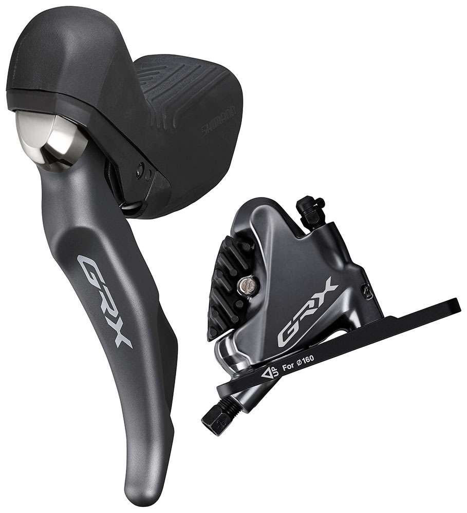 Shimano grx st-rx810+br-rx810 2-speed disc brake front