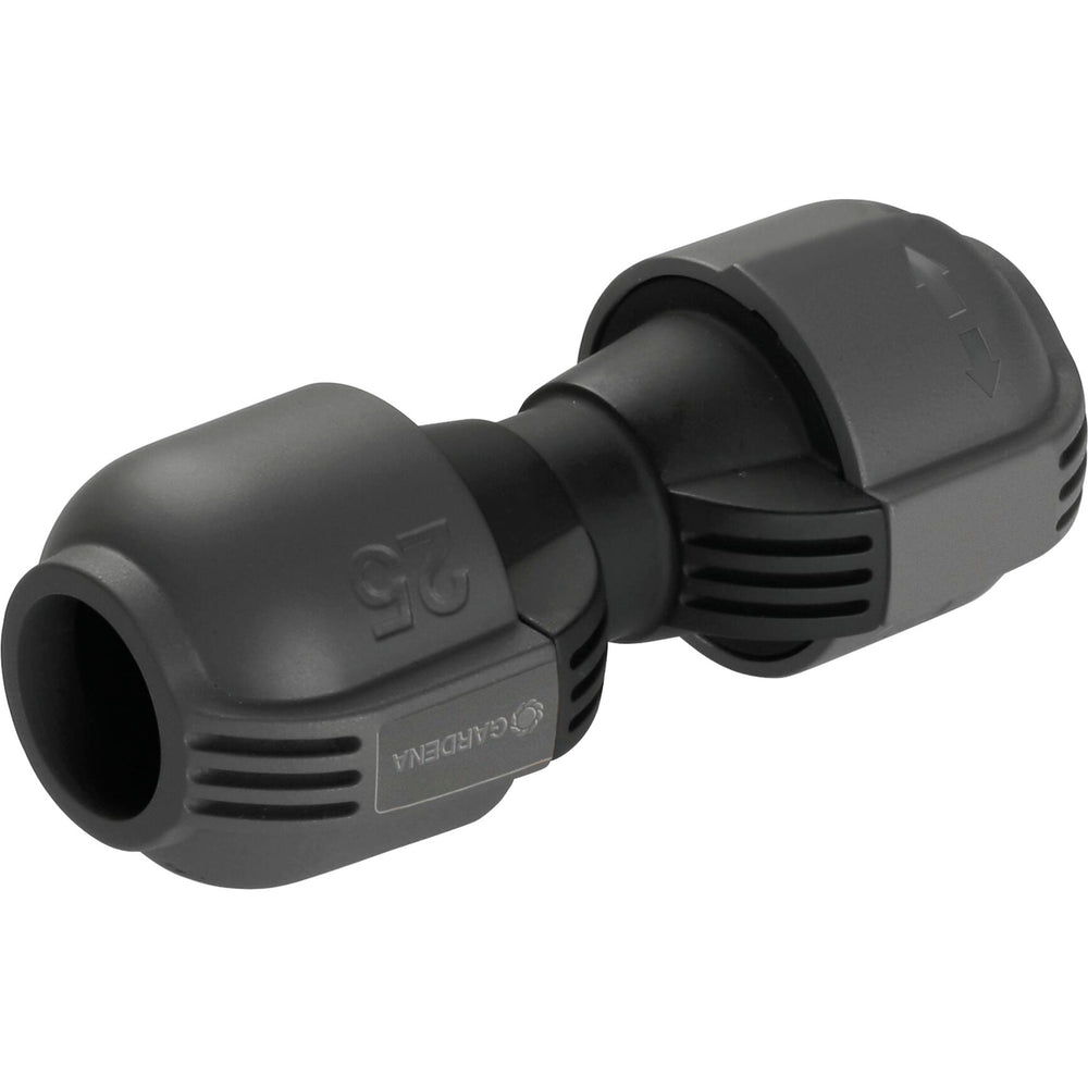 Gardena verbindingsstuk 25 mm (grijs zwart, 2775-20)