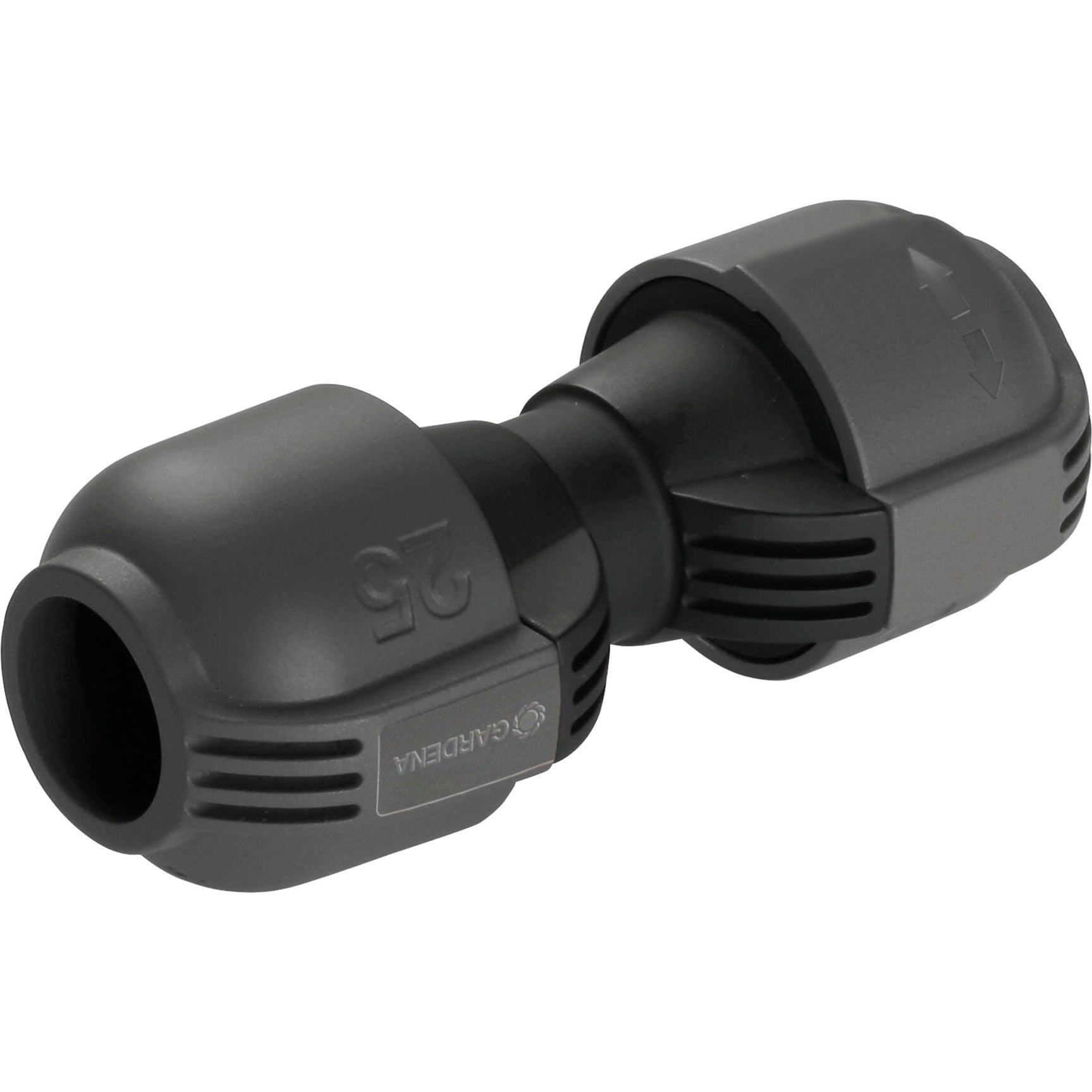 Gardena verbindingsstuk 25 mm (grijs zwart, 2775-20)