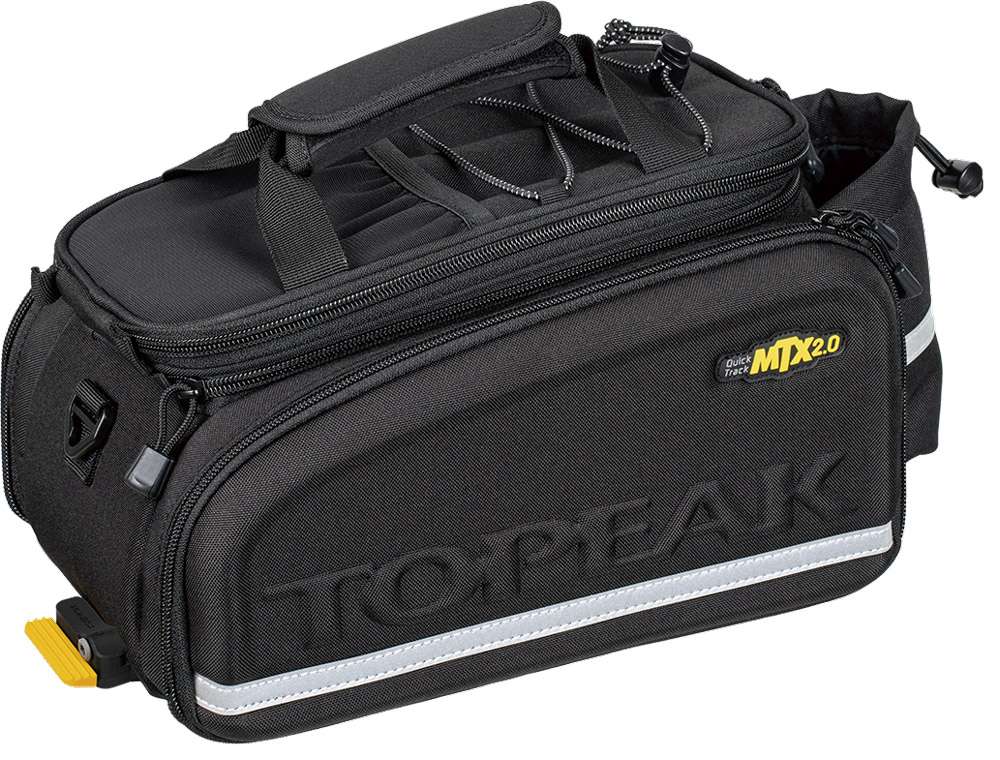 Topeak mtx 2.0 trunkbag dxp trunklock pannier rack bag
