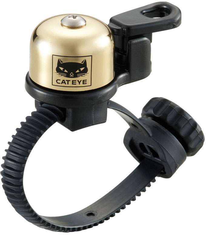 Cateye oh-2400 micro brass bell bicycle bell