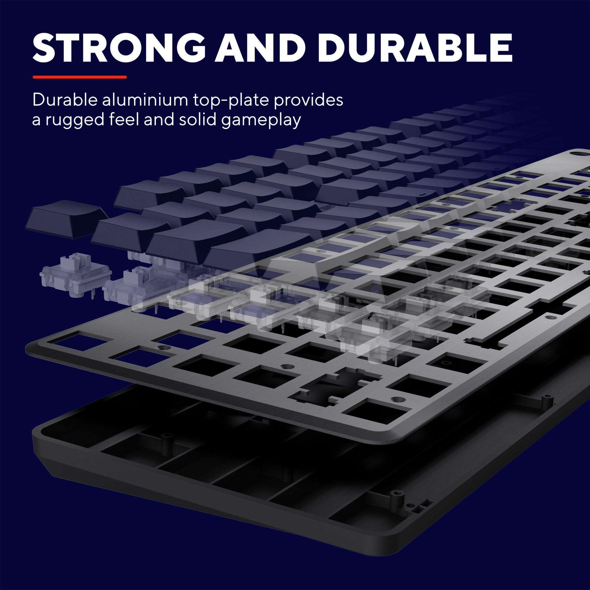 Trust Trust GXT 866 Torix Hoogwaardig mechanische gaming-toetse